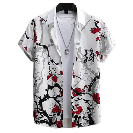 Chemise fleurie